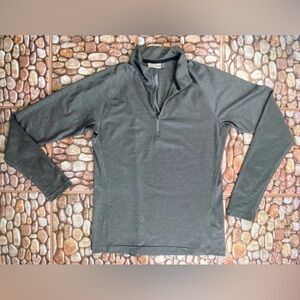 KJUS Mens Second Skin Half Zip Pullover Gray Size 52 Large